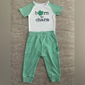 Way to Celebrate St Patrick’s Day Outfit 12M